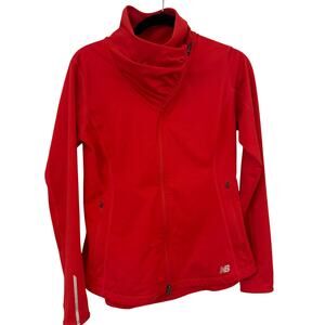 New Balance Women's En route Raspberry Red Running Jacket Size Medium